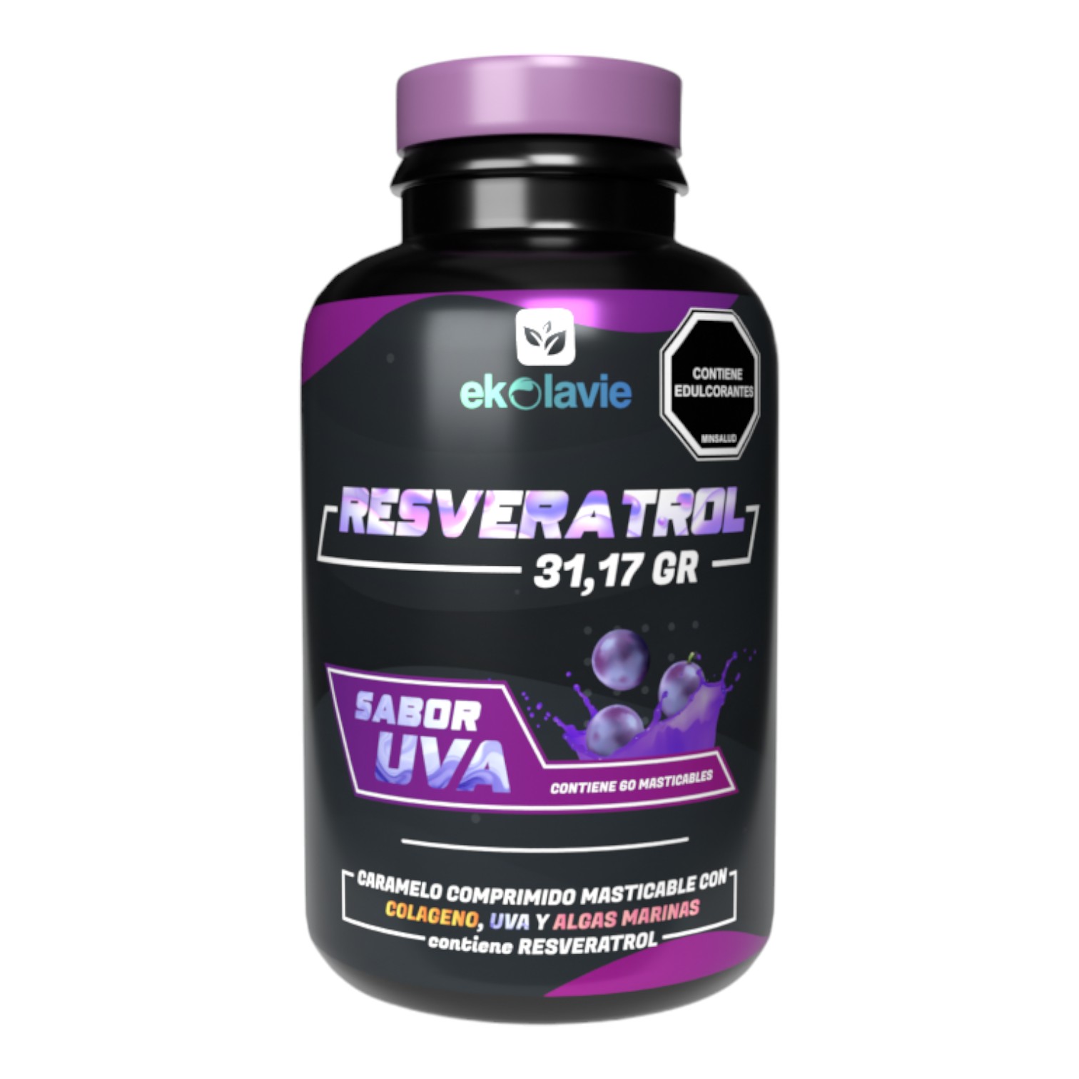 Resveratrol 3000mgOriginal con Obsequios